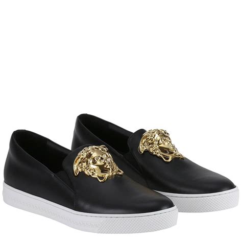 versace black shoes mens|versace schoenen heren.